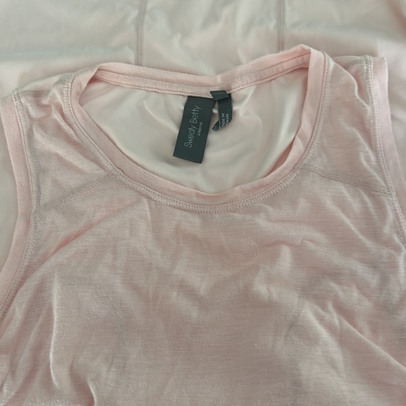 Sweaty Betty Athletic Tank-top light pink size large - Picture 4 of 5